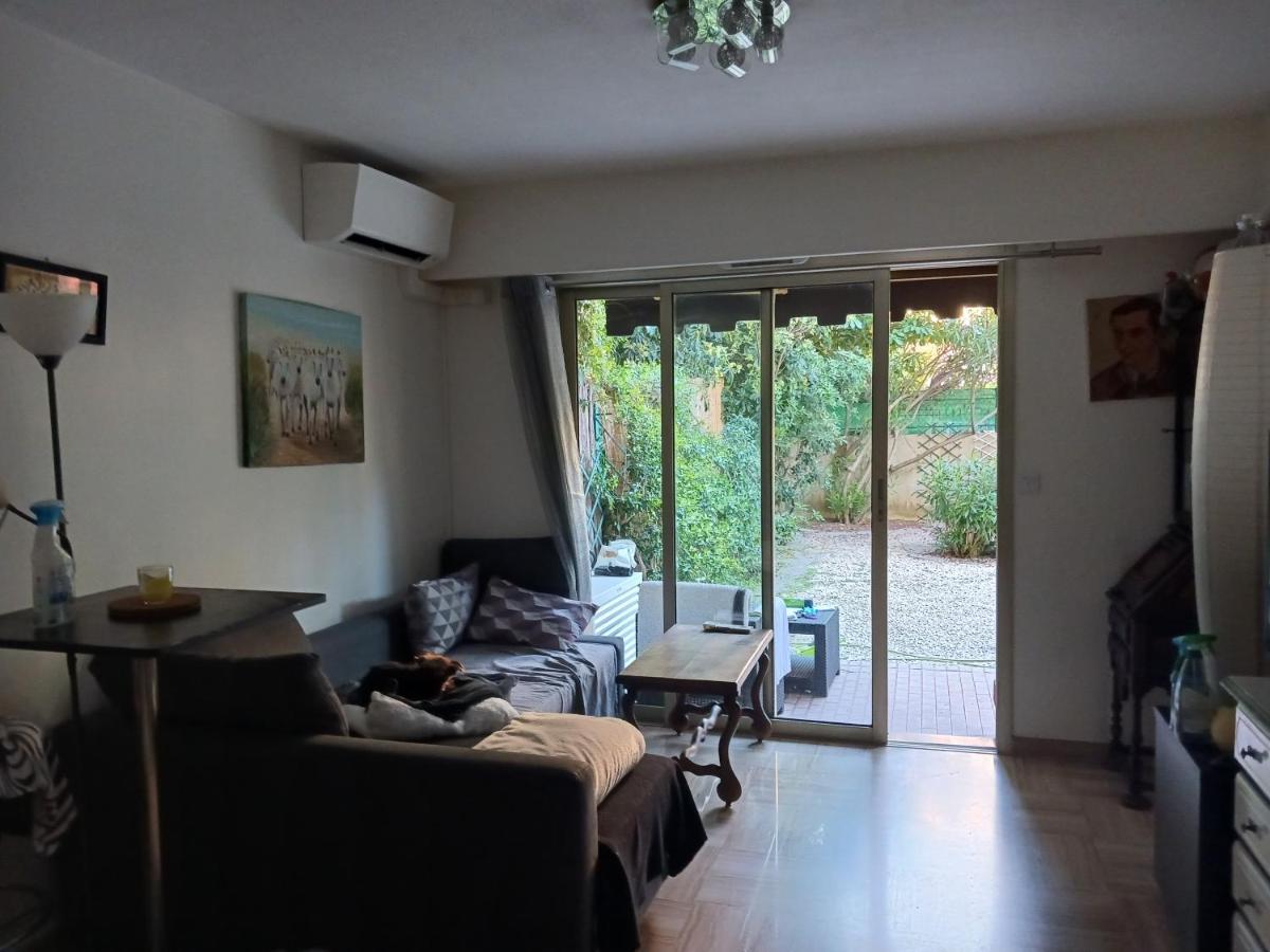 Rez-De-Jardin Grand Studio Apartman Cros-de-Cagnes Kültér fotó
