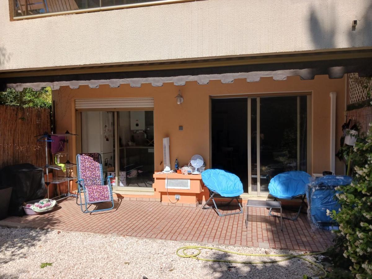 Rez-De-Jardin Grand Studio Apartman Cros-de-Cagnes Kültér fotó